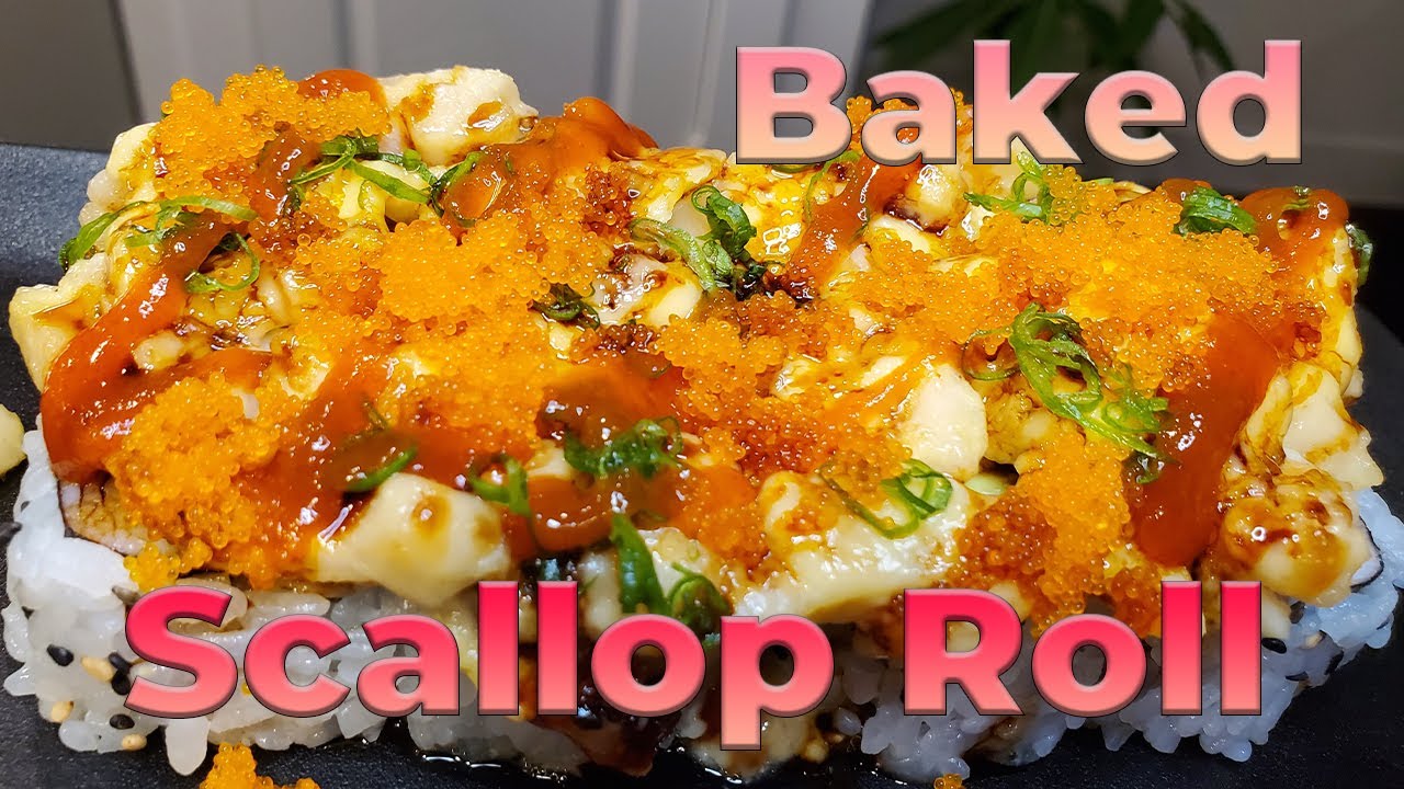 Learn How To Make DELICIOUS Baked Scallop Roll In Less Than 3 MINUTES