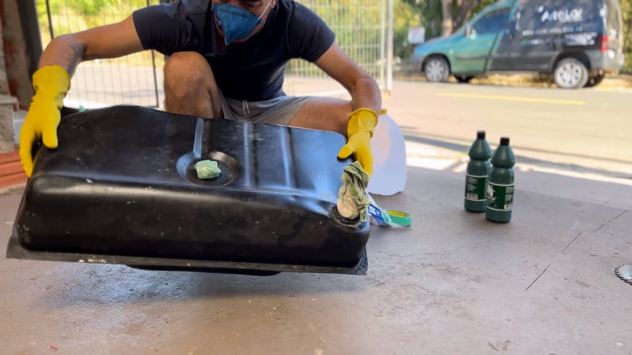 🚨COMO TIRAR FERRUGEM DO TANQUE🚨