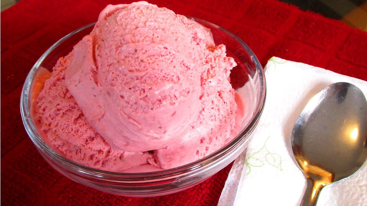 How to make Strawberry Ice cream