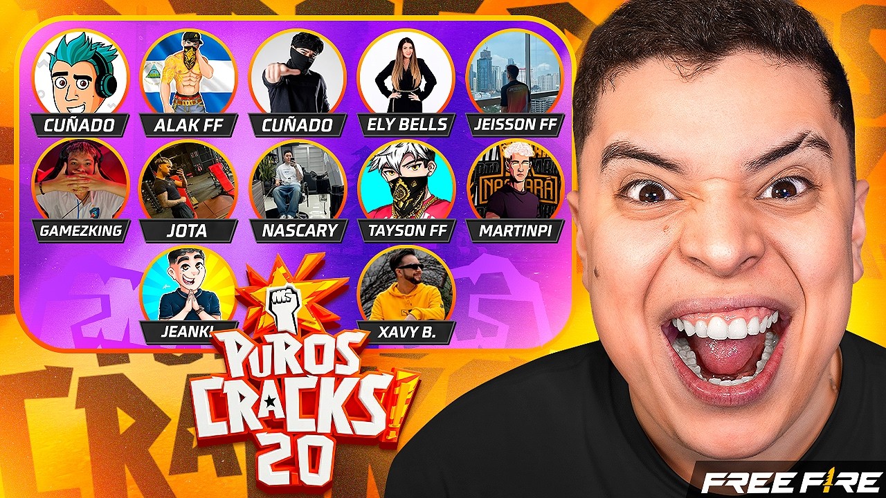 DIA 1 : &iexcl;TORNEO DE YOUTUBERS DE FREE FIRE! 🔥 * PROS VS CREADORES * 🔥 TORNEO PUROS CRACKS !!!