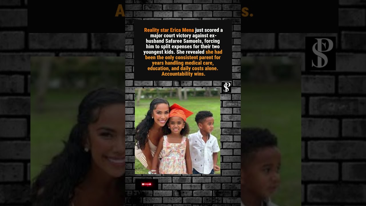 Accountability Wins: Erica Mena Secures Major Court Victory #shorts #viral #trending #fyp #ericamena