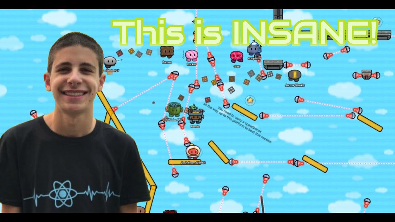 Josh from Gimkit Plays Blackhole's Impossible Platforming Map!