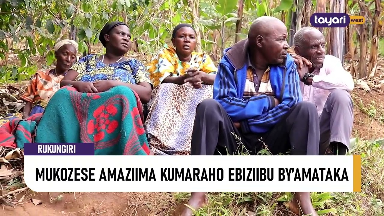#AGENSHONGA: MUKOZESE AMAZIIMA KUMARAHO EBIZIIBU BY’AMATAKA  RUKUNGIRI