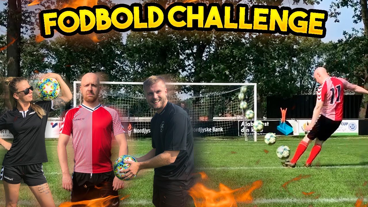 Fodbold Challenge Med Leeden Og SisseWalden
