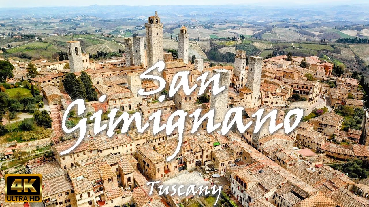 SAN GIMIGNANO (Tuscany) – Italy 🇮🇹 [4K video]