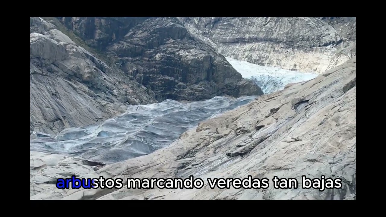 Camino al glaciar
