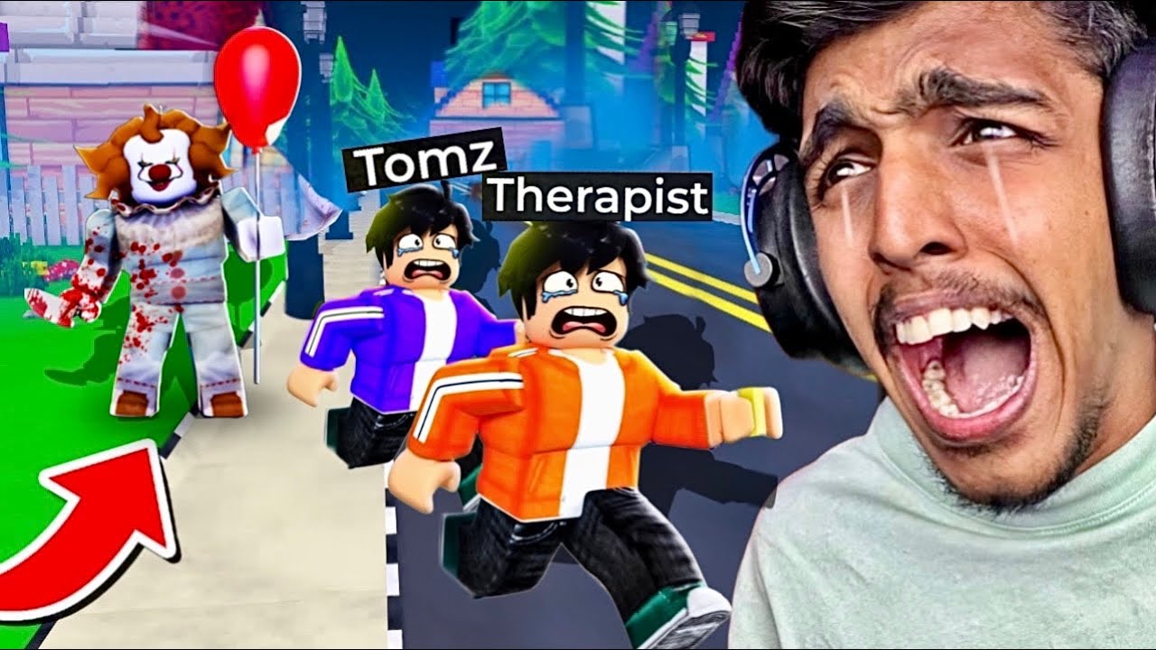 We GOT Chased by  The Pennywise In ROBLOX RP..!!