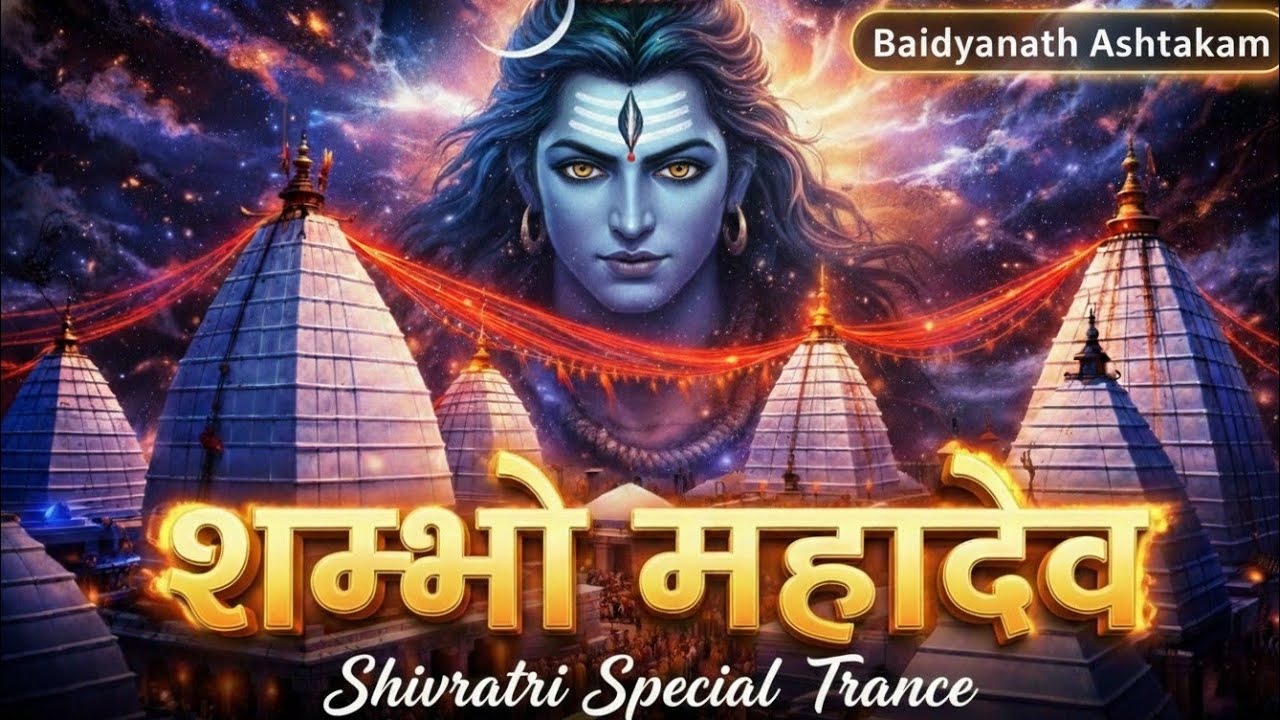 Shambhu Mahadev 🔱 Shivratri 2026 Baidyanath Ashtakam Shiva Trance | Powerful Shiva Mantra