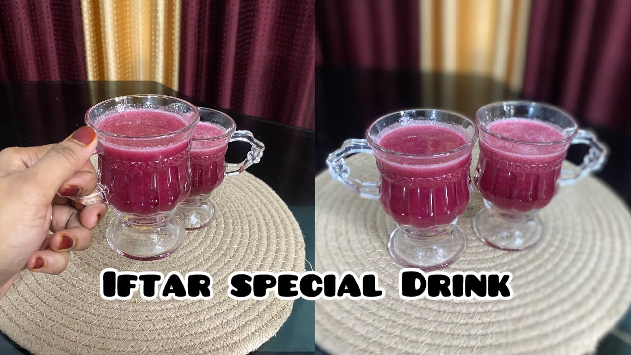 Ramadan /iftar special Drink 😋|ഈ ചൂടിൽ നോമ്പ് തുറക്കാൻ ഇതൊരു ഗ്ലാസ്‌ മതി@LifeofFasmi 