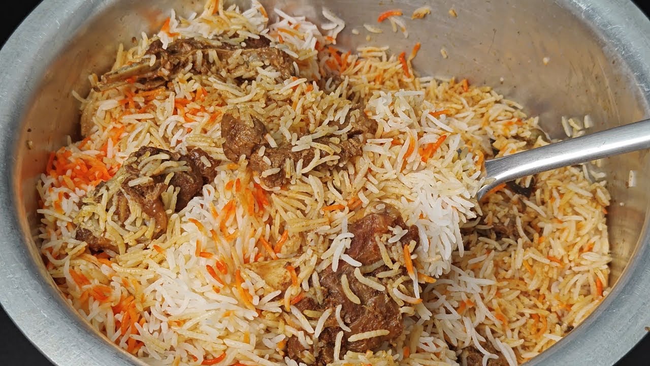 Lucknowi Biryani | Lucknowi Mutton Dum Biryani | Mutton Biryani Lucknowi Style