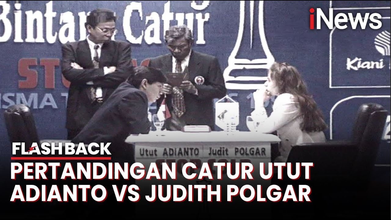 Momen Pecatur Utut Adianto Tanding Lawan Pecatur Wanita Asal Hongari | Flashback