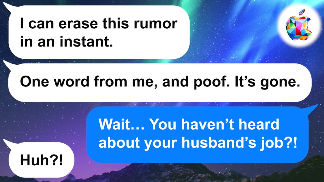 【Apple】Local mom spreads rumors about me but panics when she gets a taste of her own medicine. LOL!