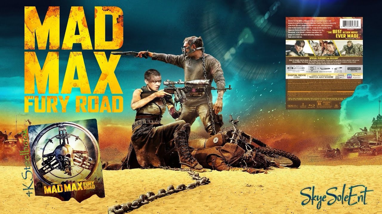 Mad Max Fury Road 4K Steelbook