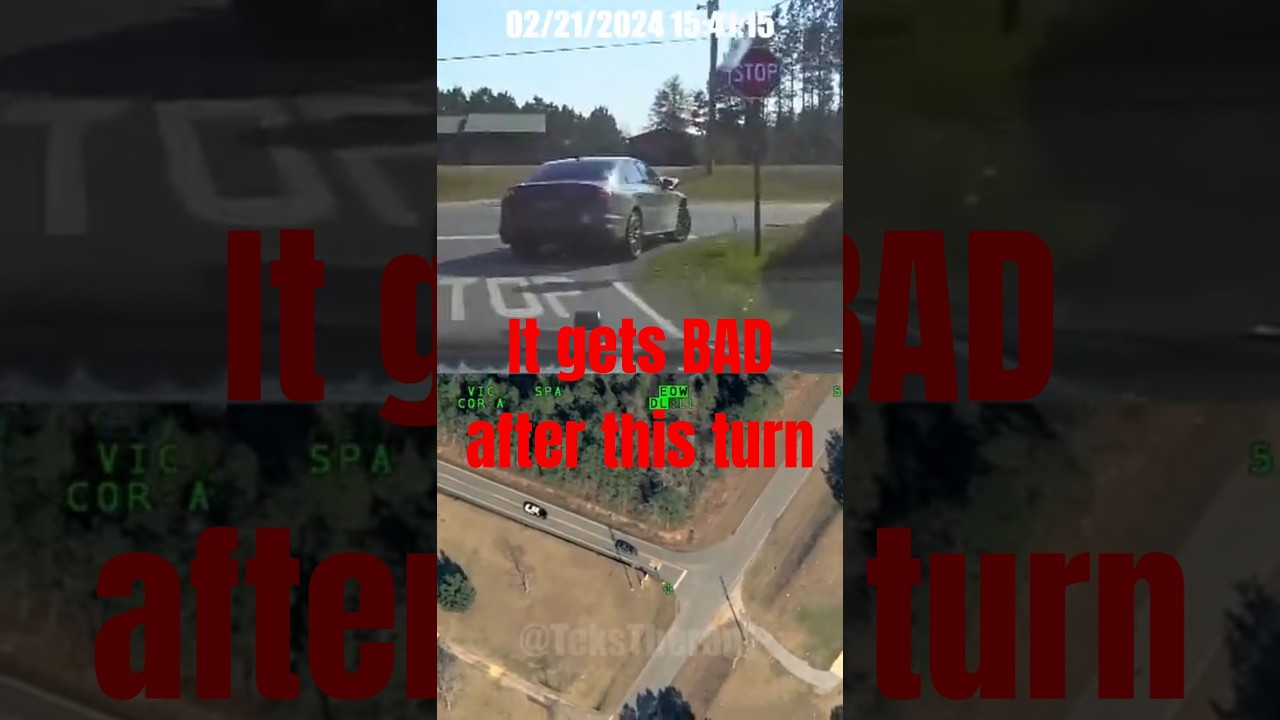Suspect Runs from Cops - Crazy Ending