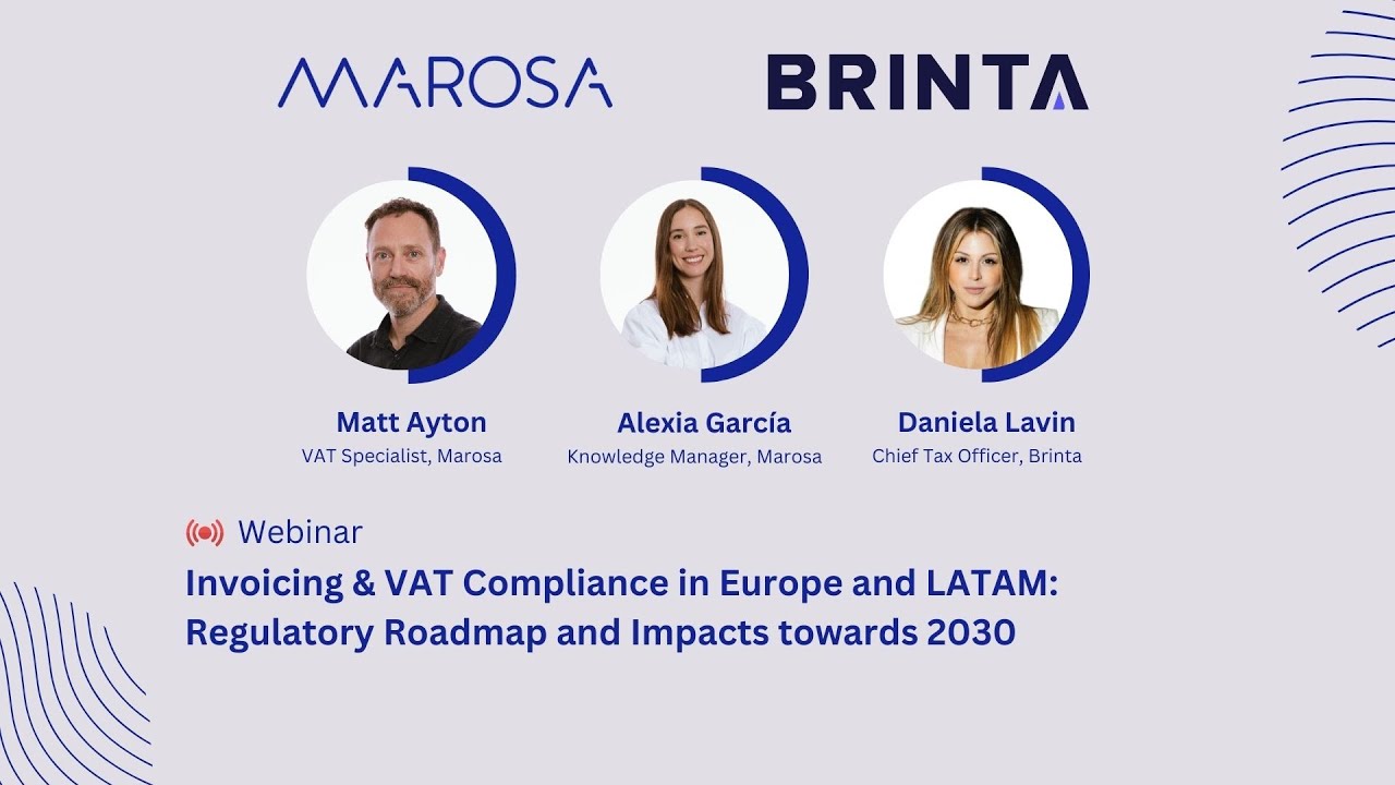 Выставление счетов и соблюдение требований по НДС в Европе и Латинской Америке: дорожная карта ре...