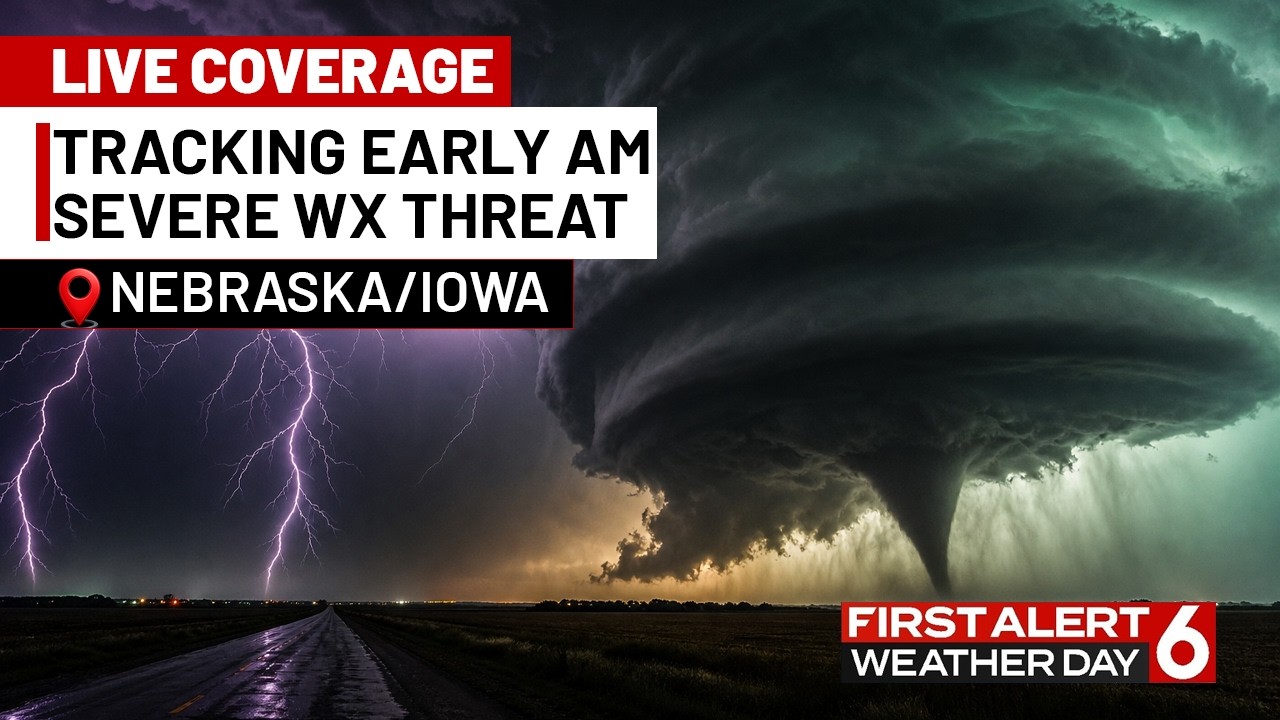 🌪️ LIVE: Severe Weather Coverage &mdash; Tornado, Large Hail & Damaging Wind Threat