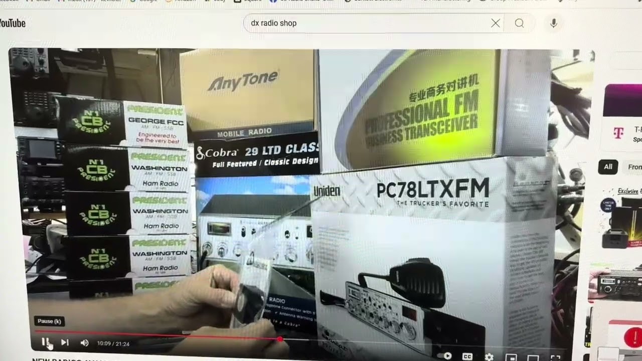 President Washington WARNING