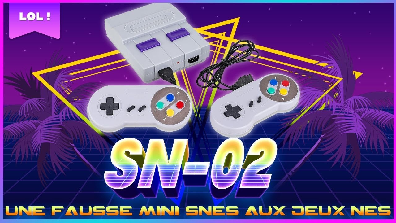 LA mini SN-02 une nes au look mini super nes