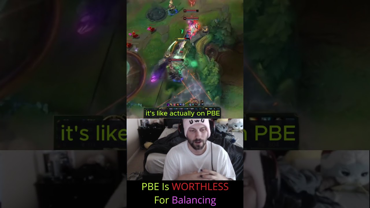August - PBE Is WORTHLESS For Balancing