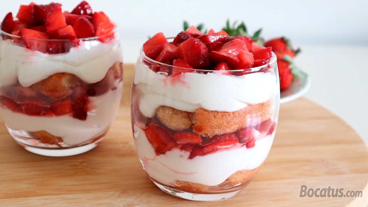 Descubre el sabor de este Tiramisú de Fresas ¡te va a encantar!