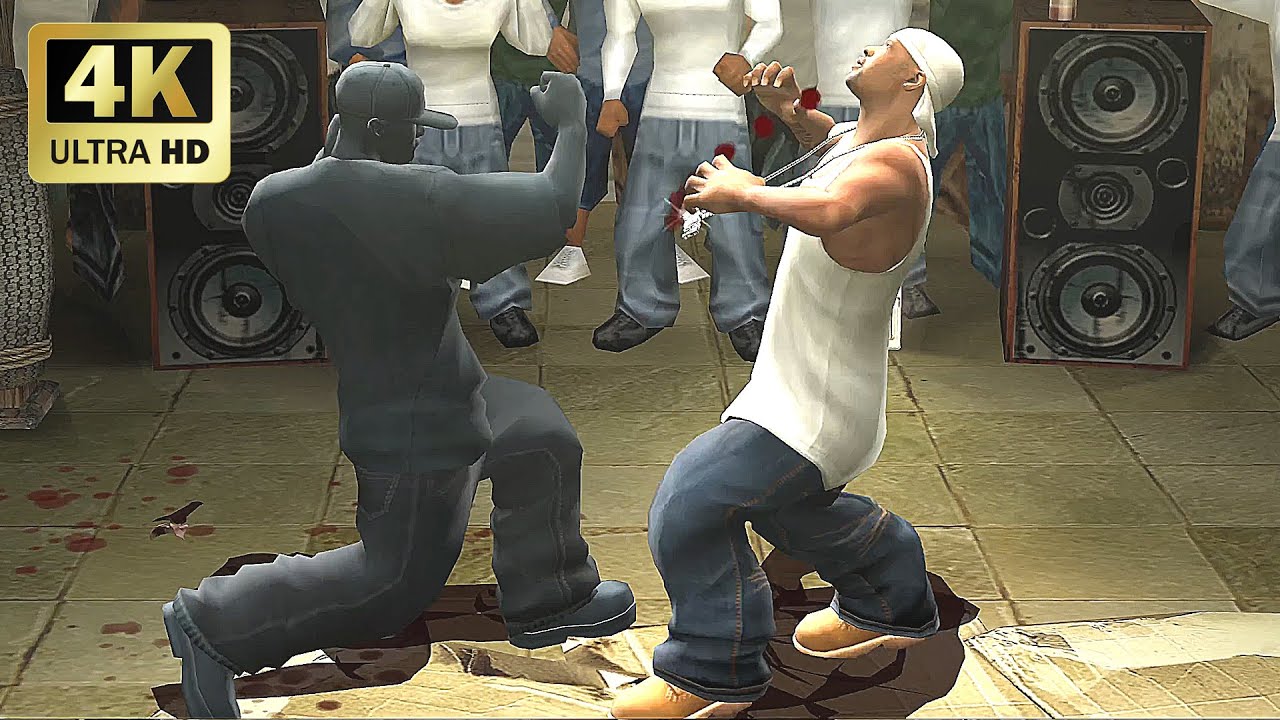 [Def Jam Fight for NY] Геймплей в 4K (2160P) с частотой 60 кадров в секунду! SUSPECT против MEMPH...