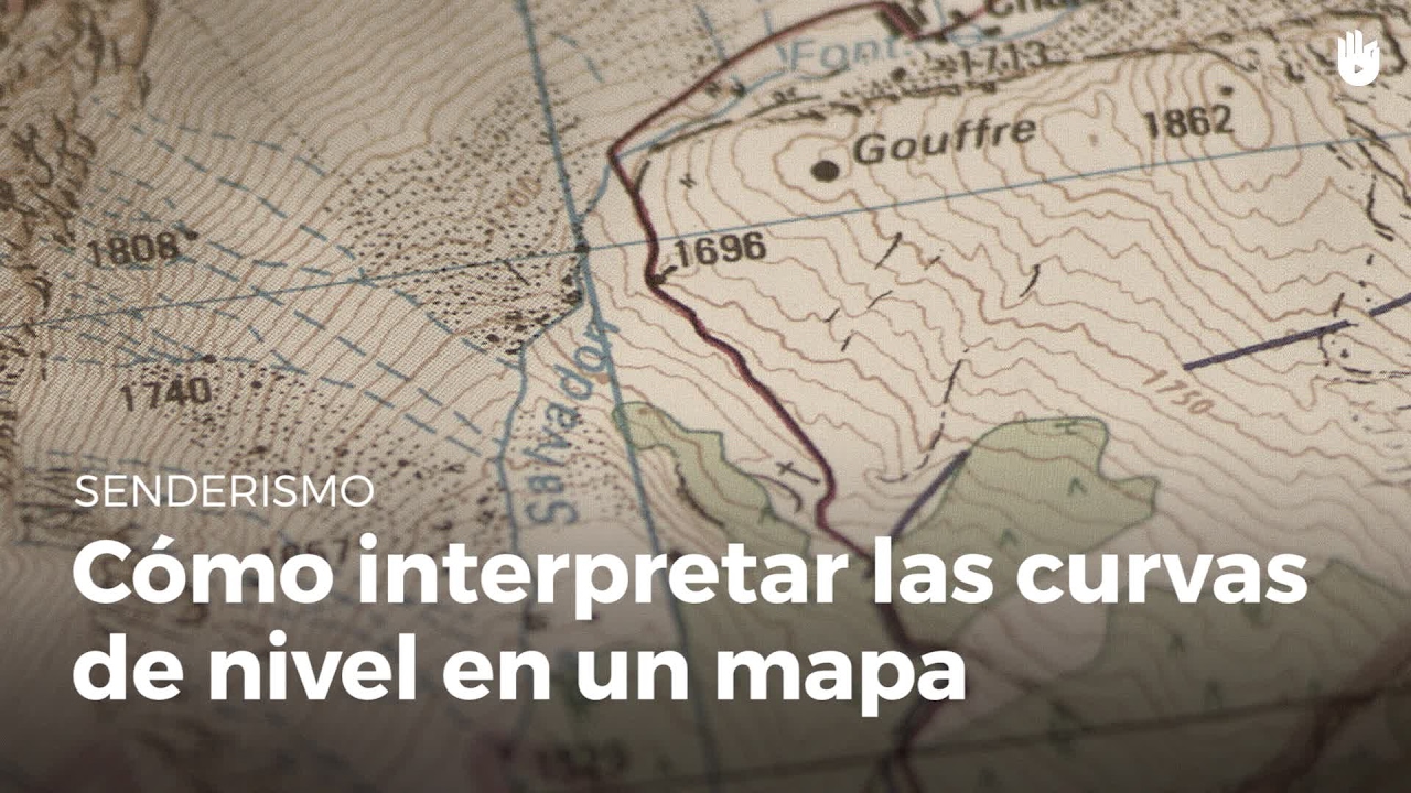 C&oacute;mo interpretar las curvas de nivel en un mapa | Senderismo