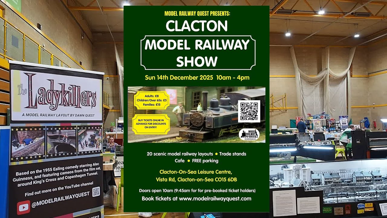 Clacton Model Mailway Show 2025 (Sunday 14th December 2025)
