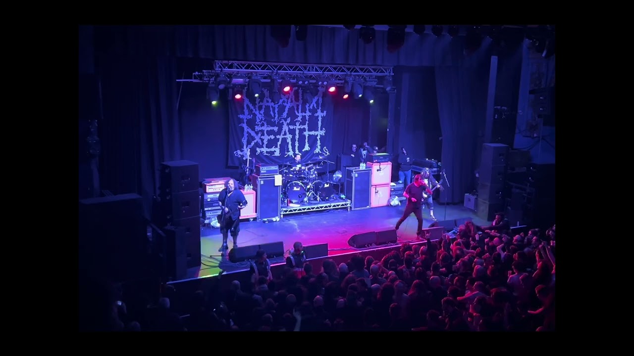 NAPALM DEATH- campaign for musical destruction 8/3/2024 live at the electric Brixton