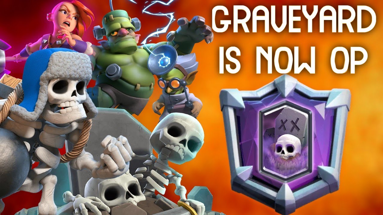 ЛУЧШИЕ КОЛОДЫ С Кладбищем в Clash Royale (Новый сезон)