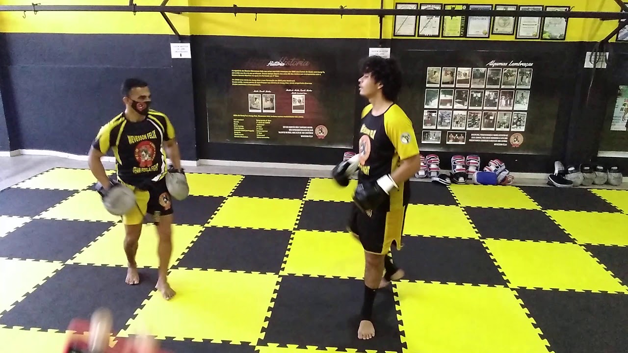 Felipe Nonato Team For&ccedil;a Fight el Speed Virtual 2.0 Colombia modalidade Low Kicks