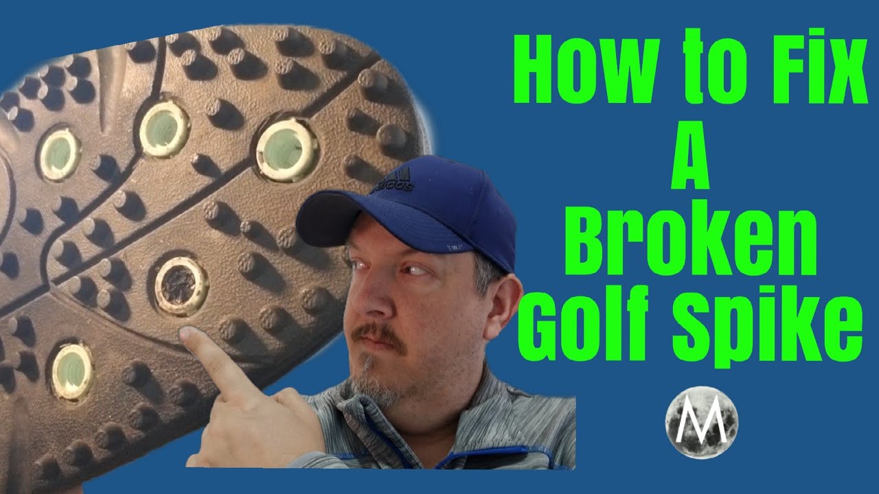 How to Fix Broken Golf Spikes or Golf Cleats on a pair of Golf Shoes