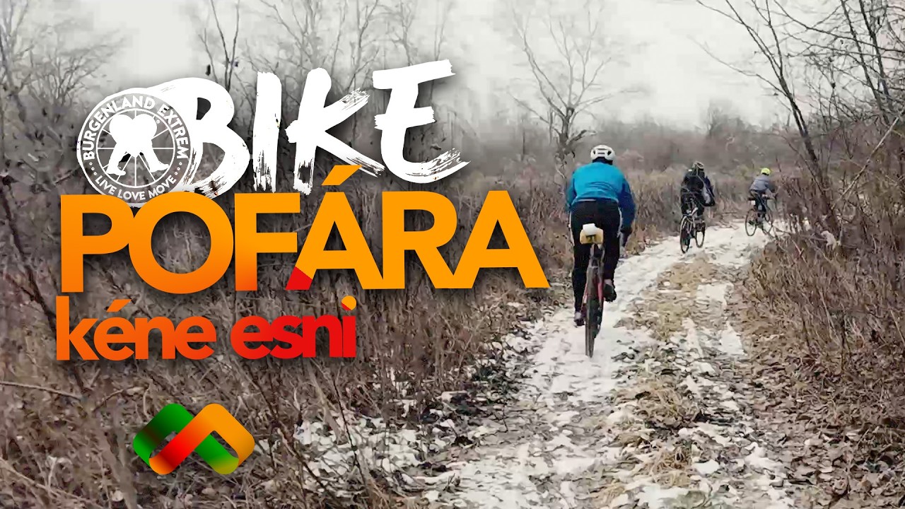 JÓ LENNE POFÁRA ESNI | Téli kerékpározás a Fertő-tó körül | Burgenland Extreme Bike 2026