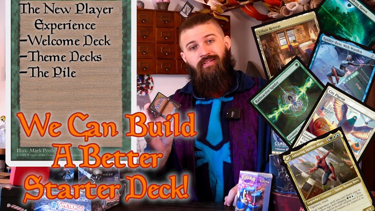 Building The Perfect Starter Deck For New Players With SPIDER-MAN!