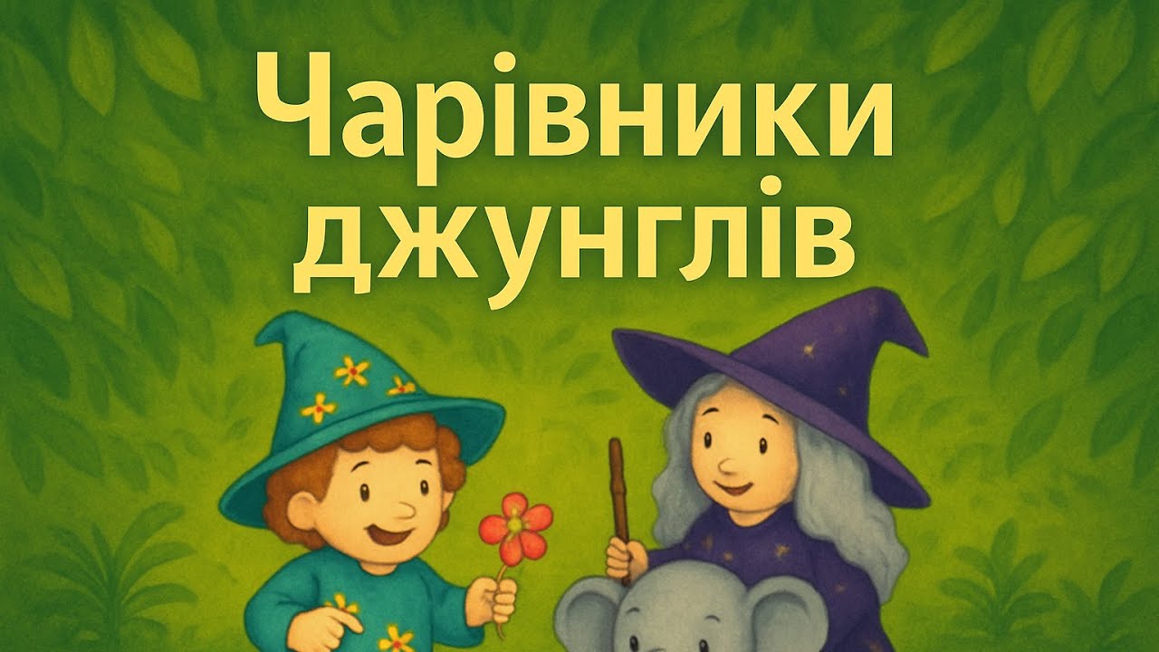 Чарівники джунглів | Казки українською | Аудіоказка для дітей | Kazkify