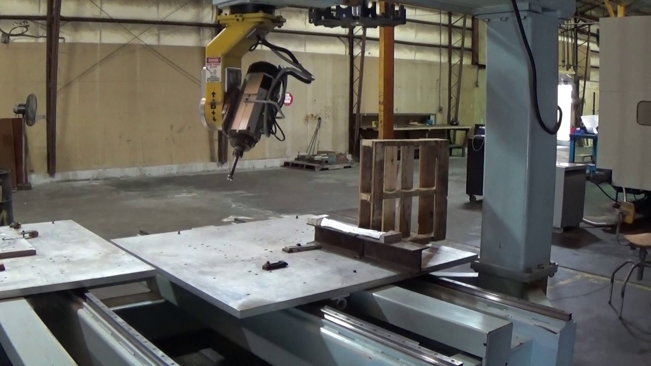 DMS 5T5-5-5-48TCXLXX 5 Axis Dual Table CNC Router (2005)