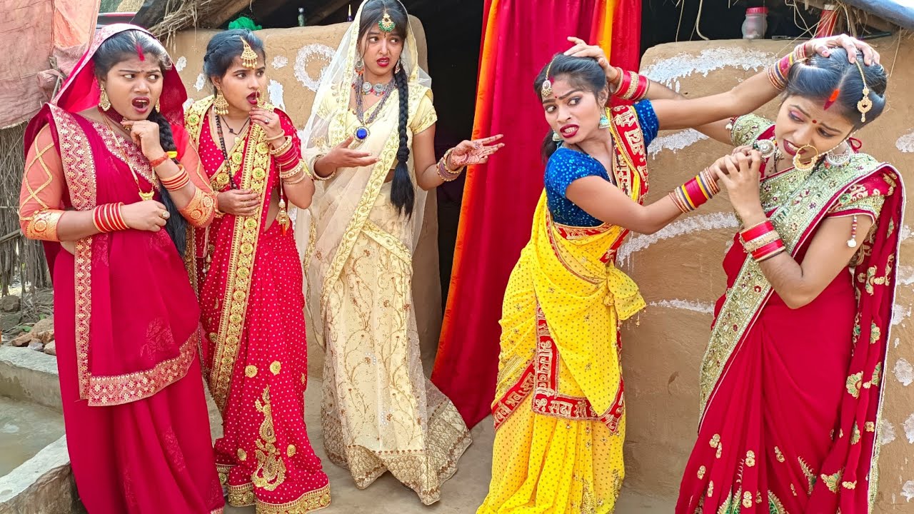 माँगटीका और हार के लिए हो गया झोटा झोटी, बियाह के घर मे झगड़ा कैसे होता हैं। |IMR Films