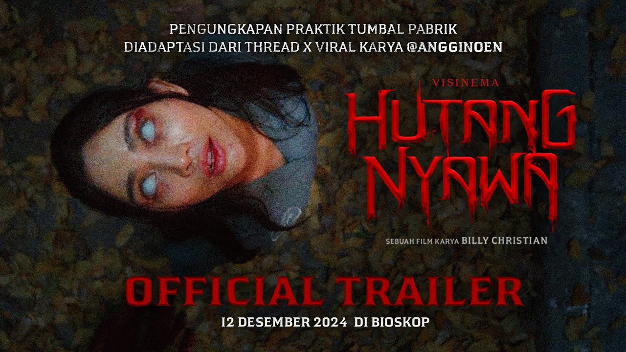 Tumbal Pabrik Datang! Official Trailer Hutang Nyawa