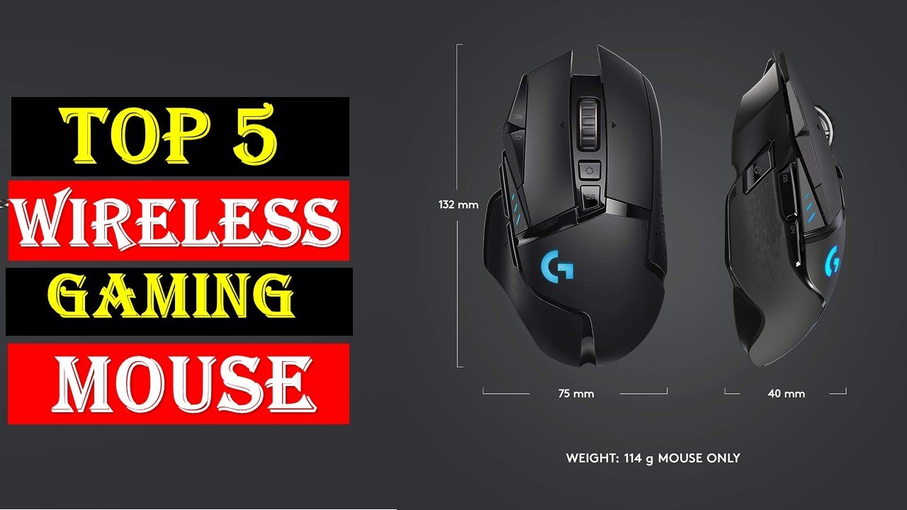 ✅Top 5 BEST Wireless Gaming Mouse of [2023]