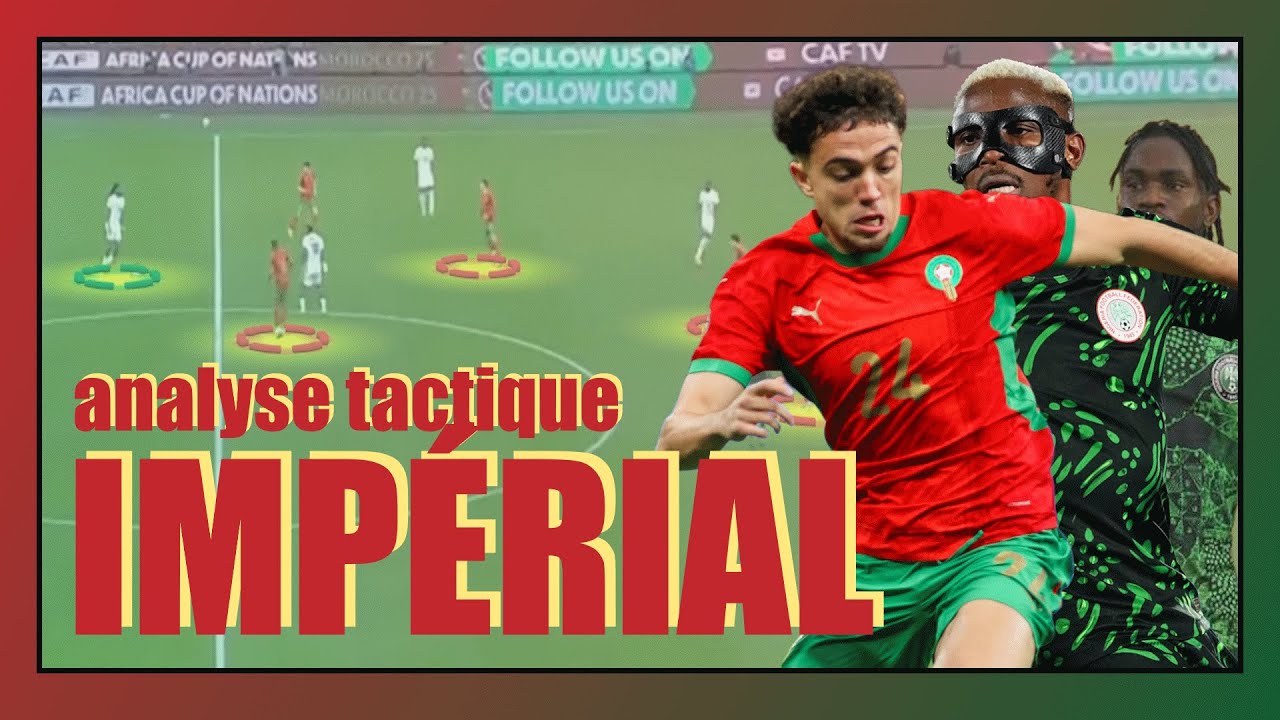Comment le Maroc a ÉTEINT Iwobi, Lookman et Osimhen (Analyse tactique)