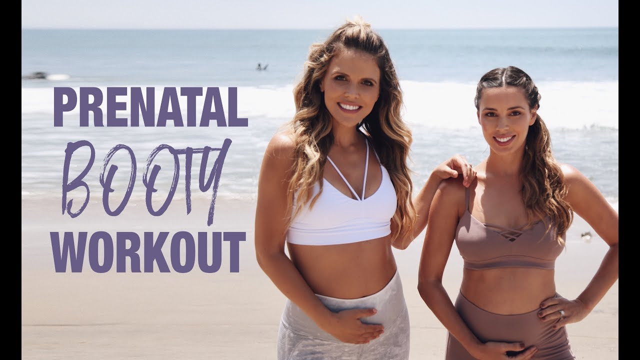 The Best Pregnancy Workout ~ Booty & Legs | Bump It Up With Katrina & Sivan Ayla Richards