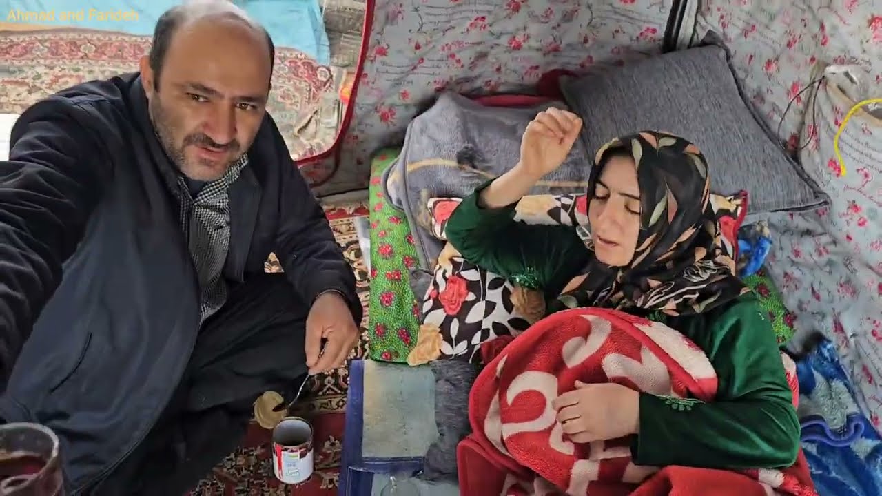 «Когда любовь становится медсестрой: дни выздоровления Фариде в горной палатке»