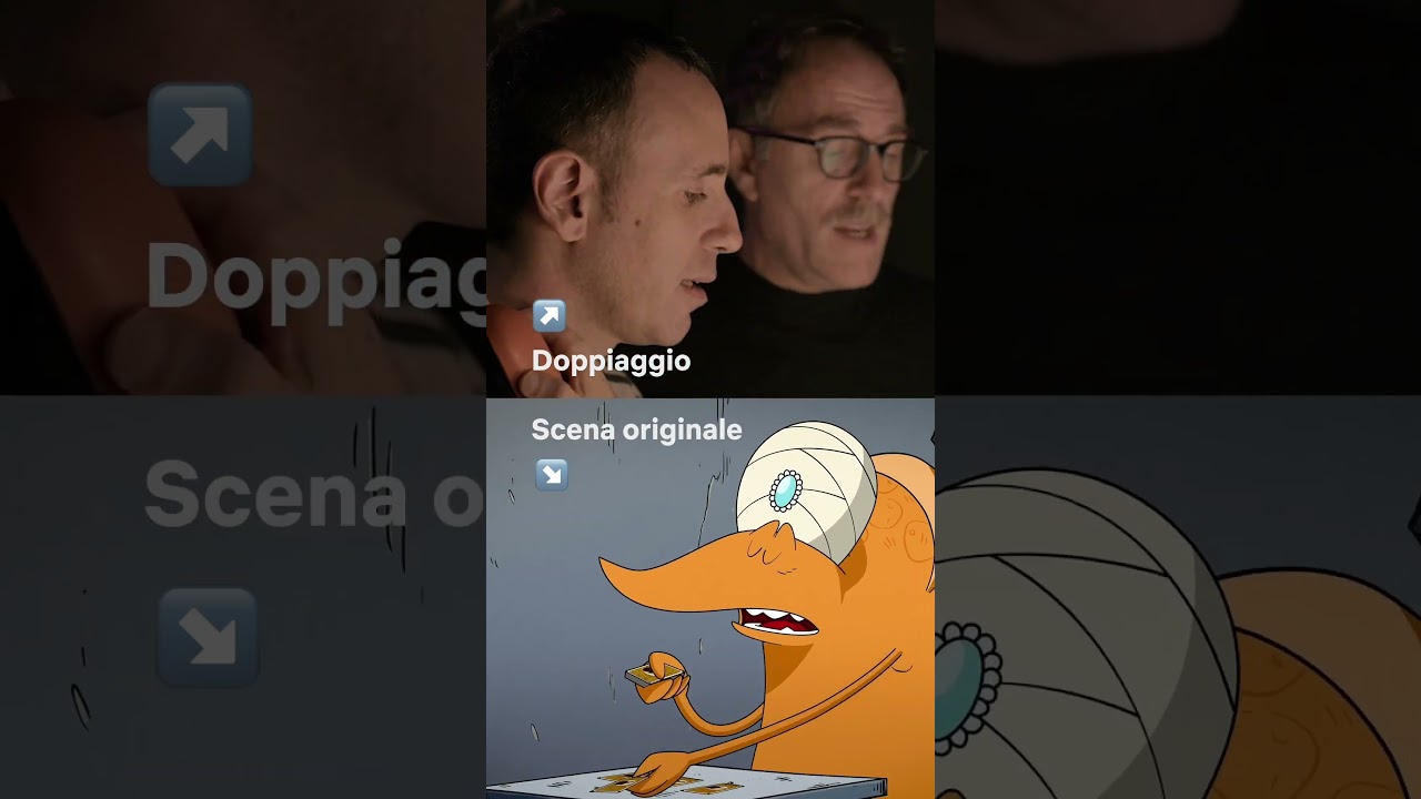 ZEROCALCARE e MASTANDREA in sala di DOPPIAGGIO | Shorts | Netflix Italia