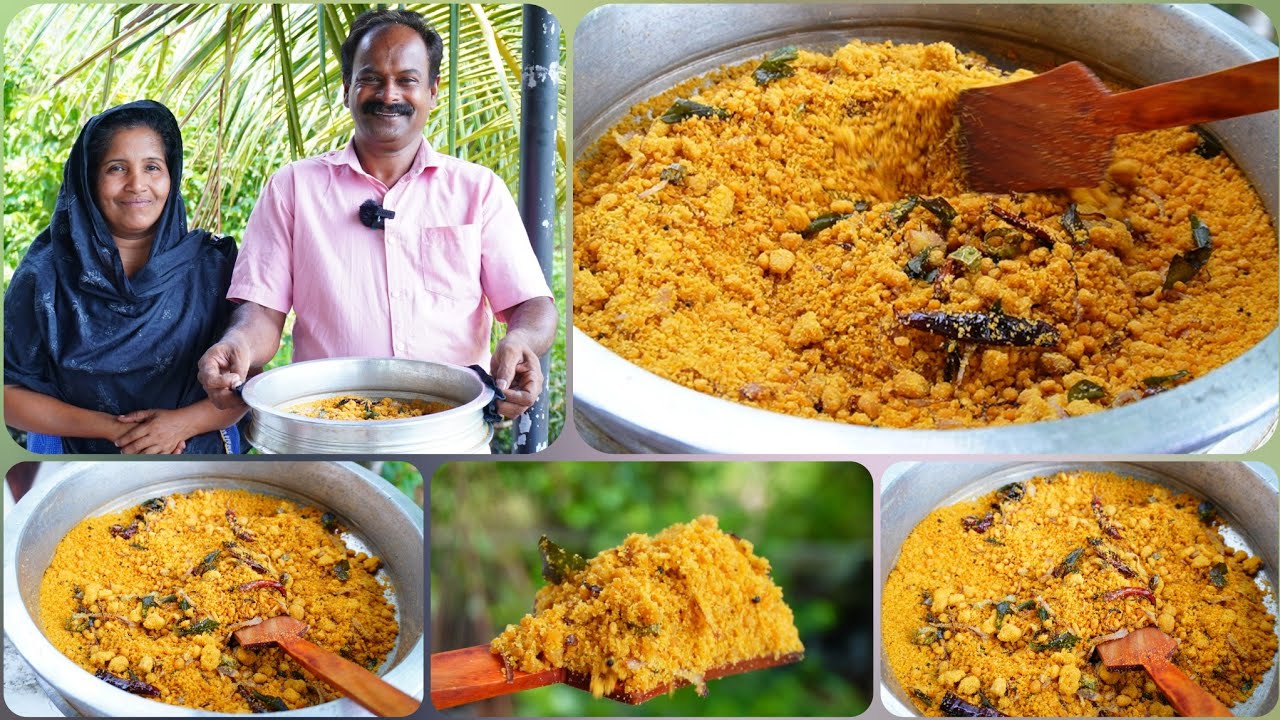 പണ്ടുകാലത്തെ ഒരു കിടിലൻ ഉപ്പുമാവ് 😋 | Uppumavu | Keralastyle | Village Spices