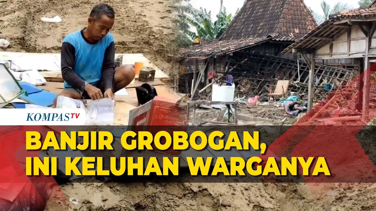 Banjir Grobogan, Warganya Kehilangan Rumah: Airnya Setinggi Atap, Semuanya Rata Tanah