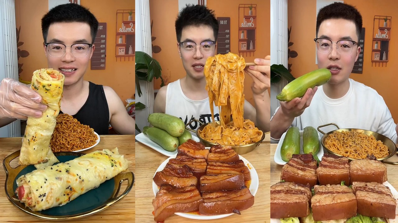 【ASMR】【MUKBANG】東坡肉 BRAISED PORK BELLY | EATING SHOW |CHINESE MUKBANG |食べ |吃播 FANG ASMR #咀嚼音 #215