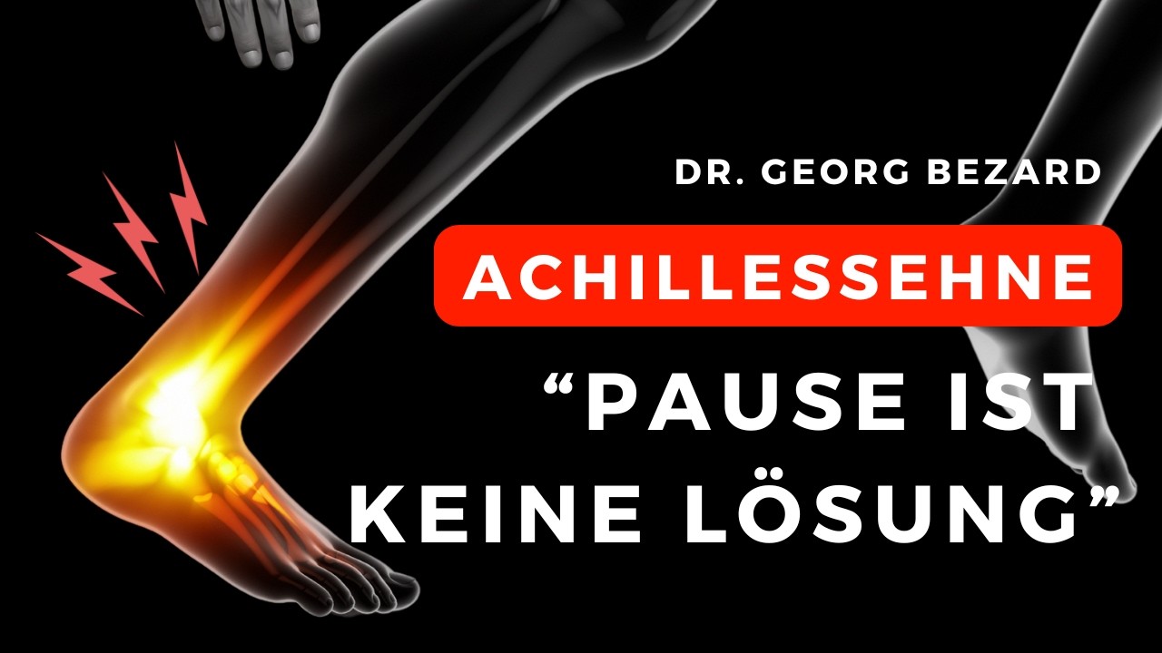 Orthopäde: Achillessehnen Entzündung - Vergiss Dehnen, Tapes & Stosswelle - NO Bullshit Therapieplan