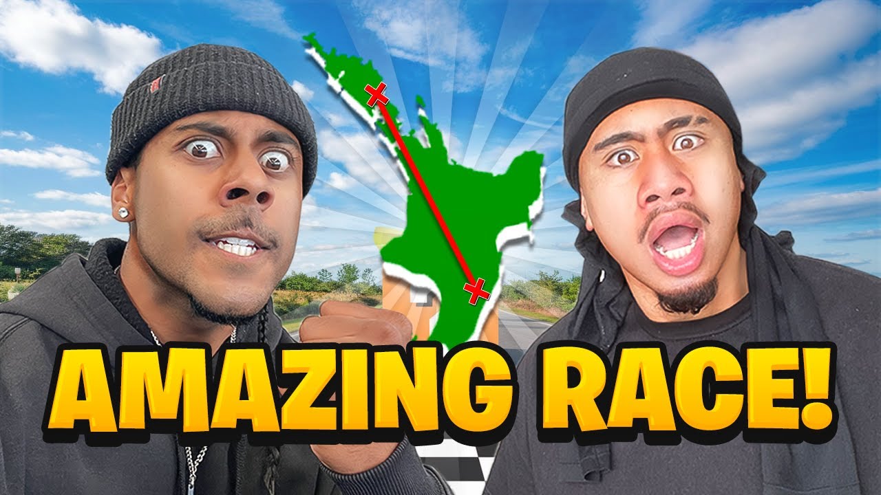AMAZING RACE ACROSS NEW ZEALAND!!! FT TFS