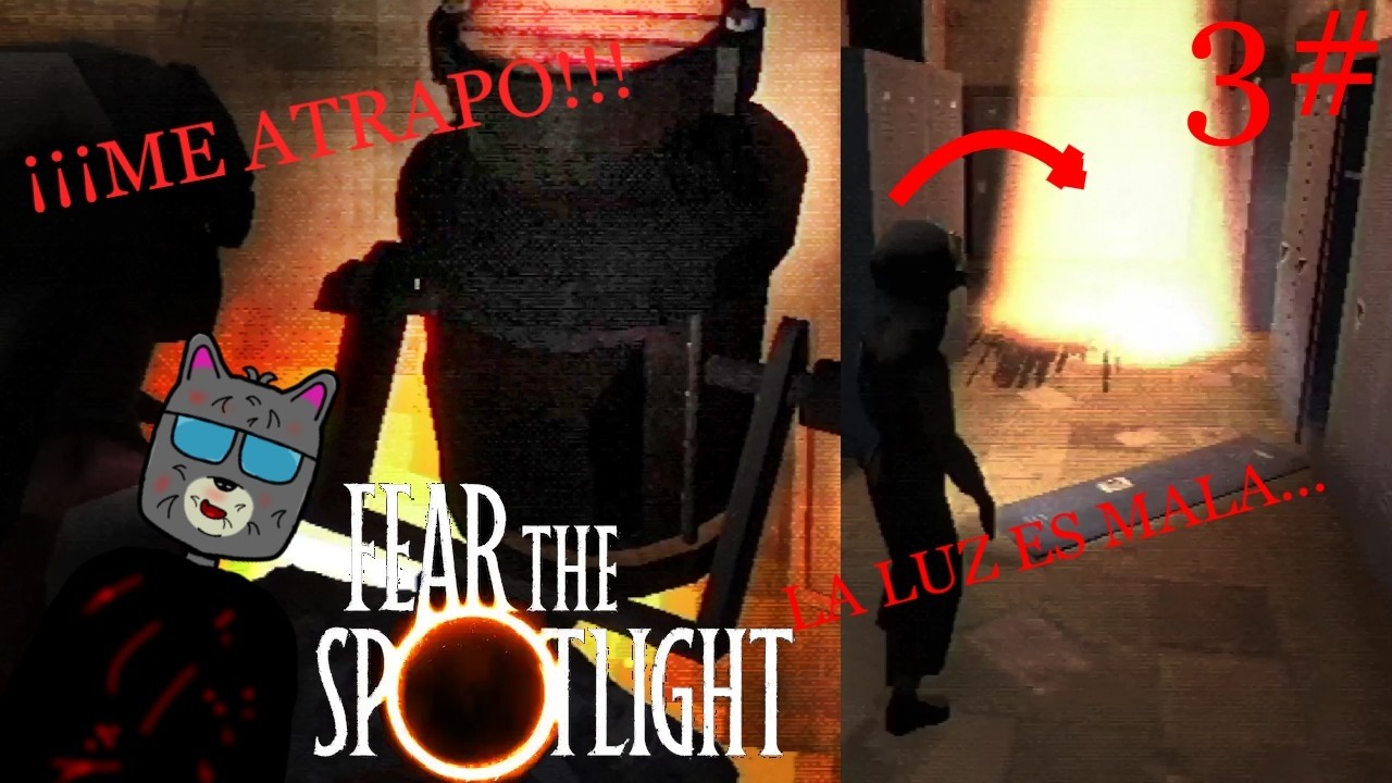 NO VUELVO A TOCAR LA LUZ | Fear the spotlight 3# gameplay en español | Miedochakex