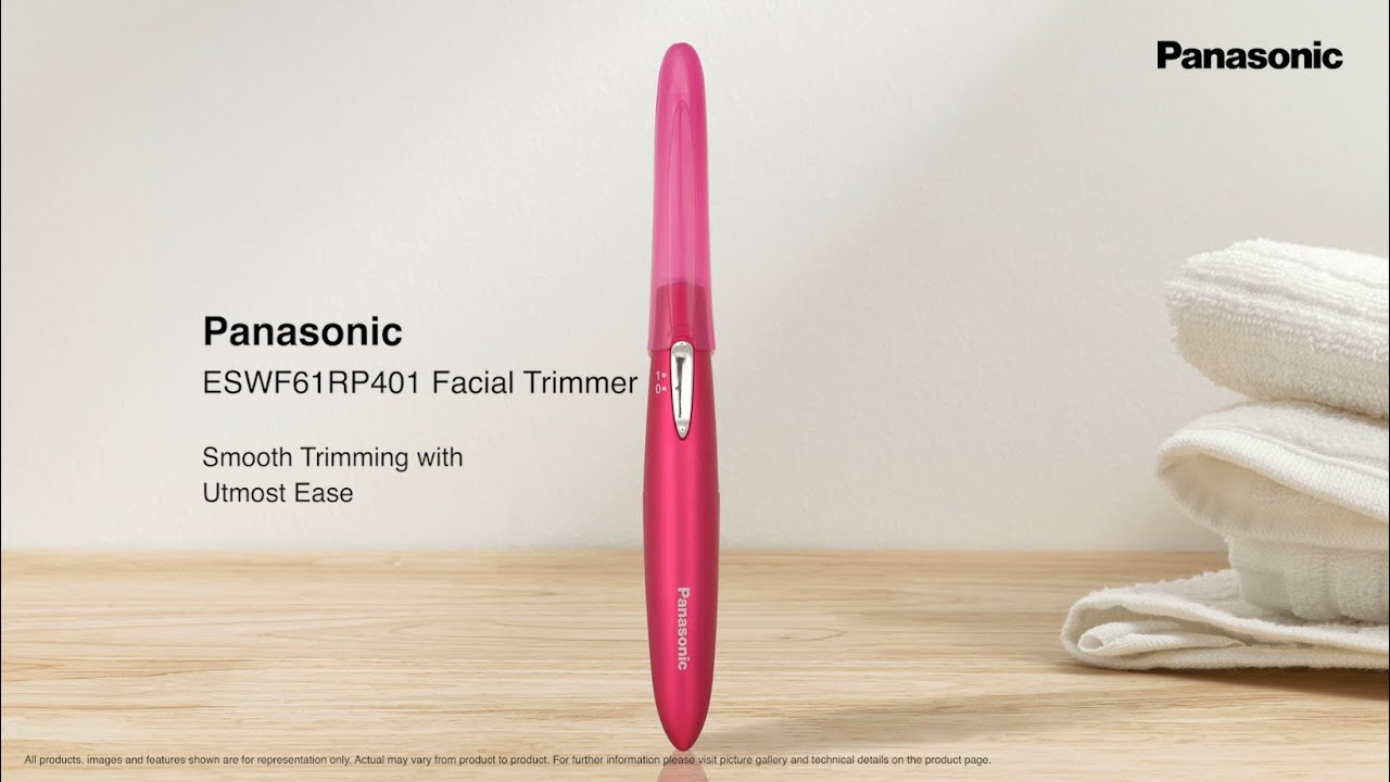 Panasonic ESWF61RP401 Facial Trimmer for Women