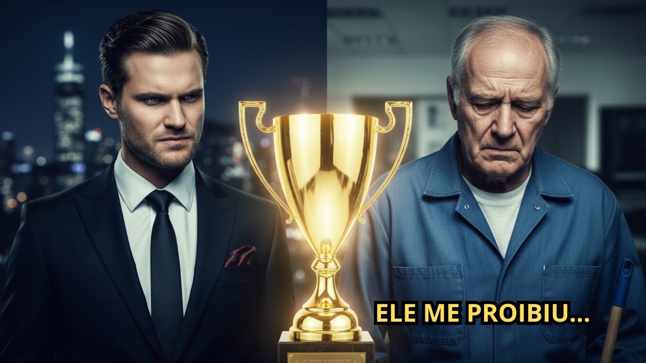 Meu filho me proibiu de ir na sua festa por eu ser FAXINEIRO, mas o chefe dele me deu a HONRA. 💔🏢